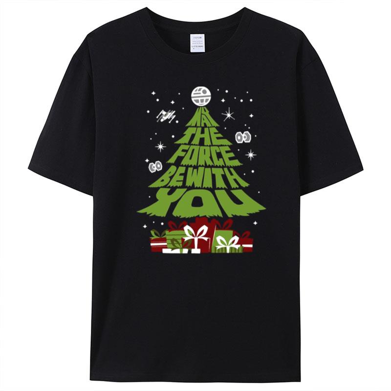 Star Wars Force Be With You Christmas Tree T-Shirt Unisex