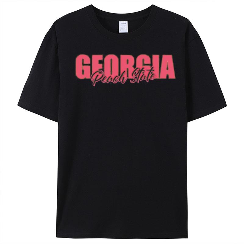 State Of Georgia Peach State Nickname Of Georgia T-Shirt Unisex