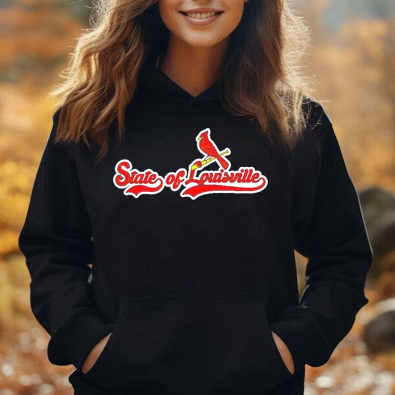 State Of Louisville Cardinals T-Shirt Unisex