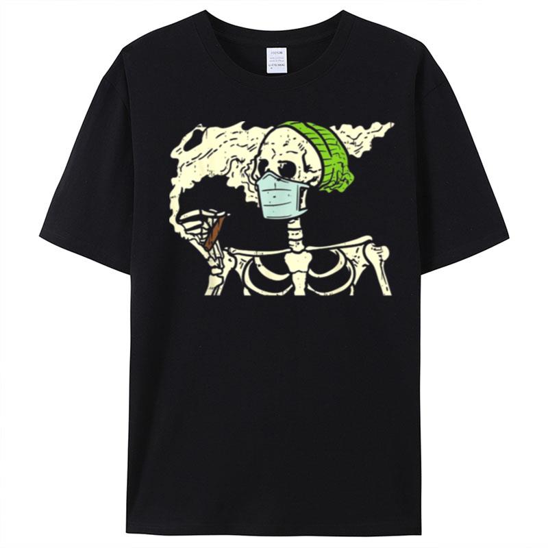 Stoner Gifts Skeleton T-Shirt Unisex