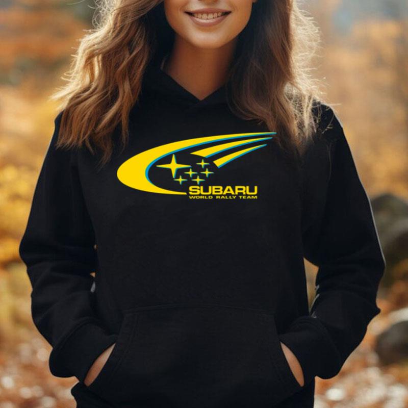 Subaru Rally Livery Yellow T-Shirt Unisex