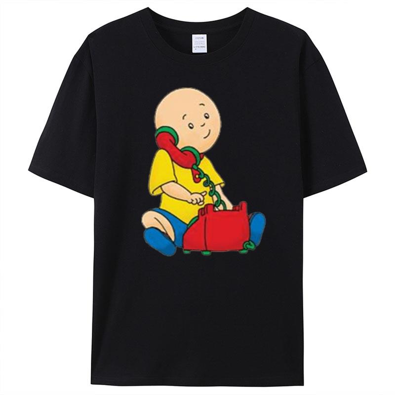 Telephone Caillou Call Friend T-Shirt Unisex