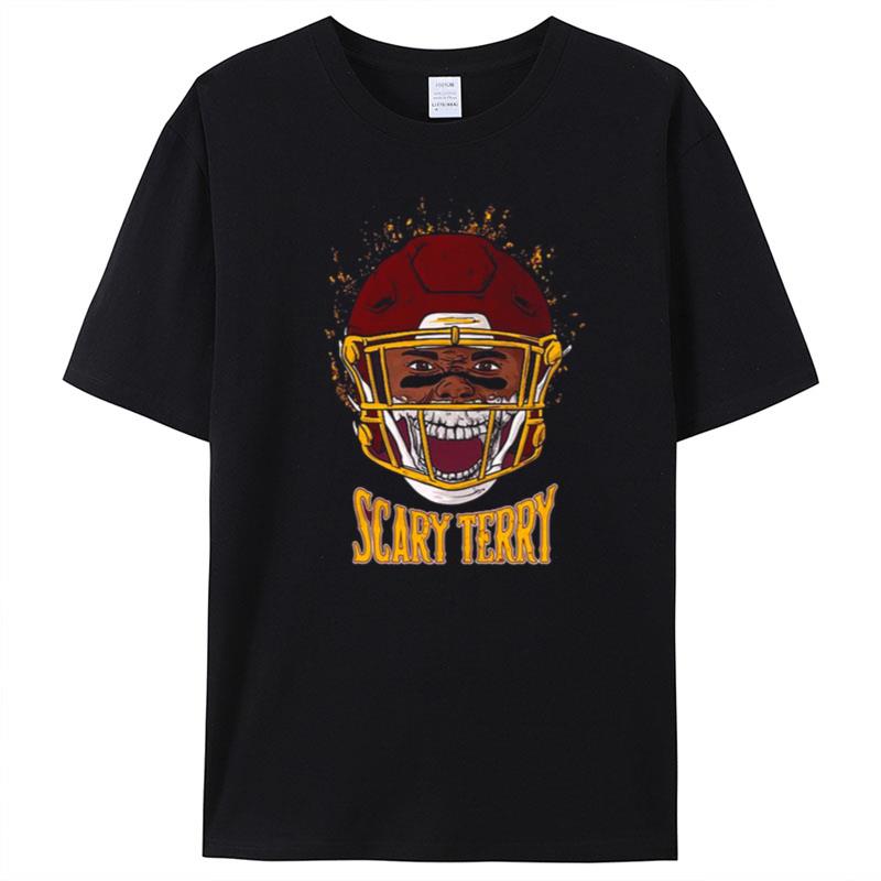 Terry Mclaurin Scary Terry Football T-Shirt Unisex