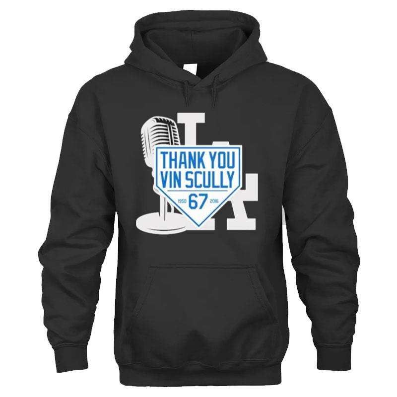 Thank You Vin Scully 67 Memories T-Shirt Unisex