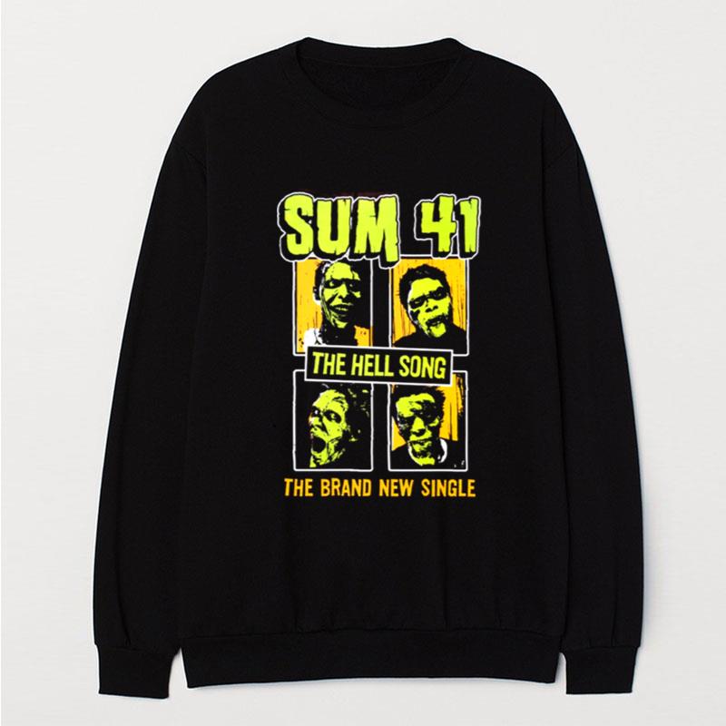 The Brand New Single Hell Song Sum 41 T-Shirt Unisex