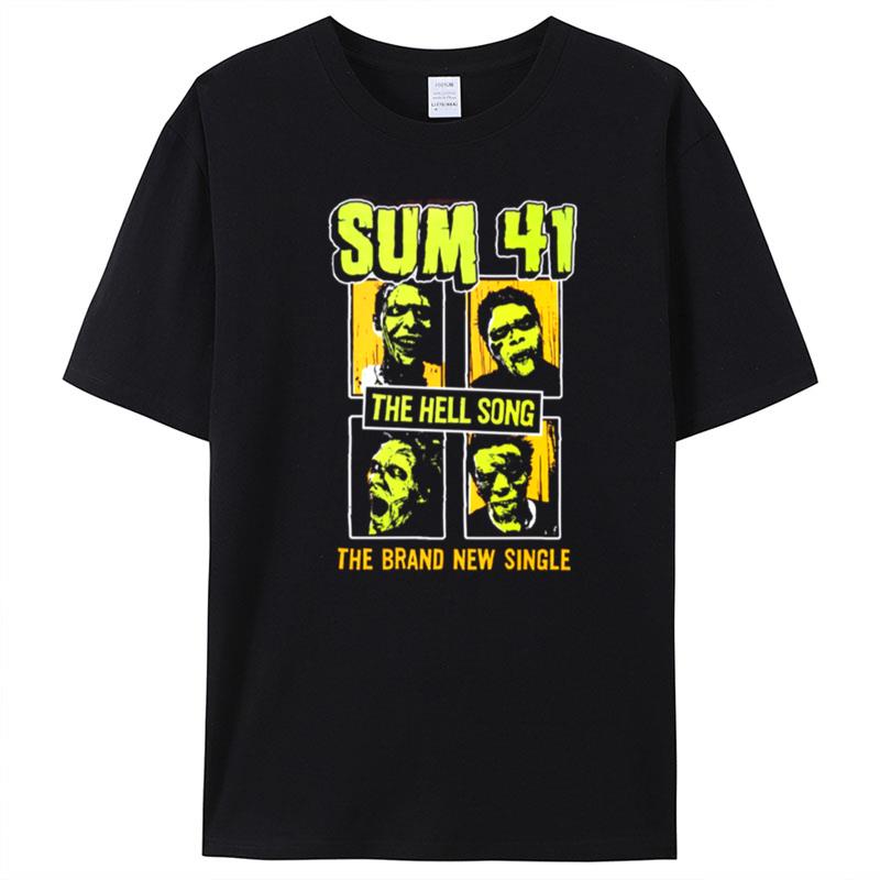 The Brand New Single Hell Song Sum 41 T-Shirt Unisex