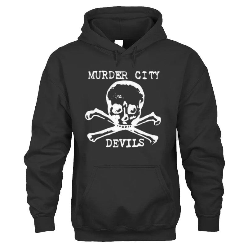 The Murder City Devils Skull And Crossbones T-Shirt Unisex