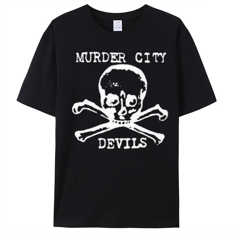 The Murder City Devils Skull And Crossbones T-Shirt Unisex