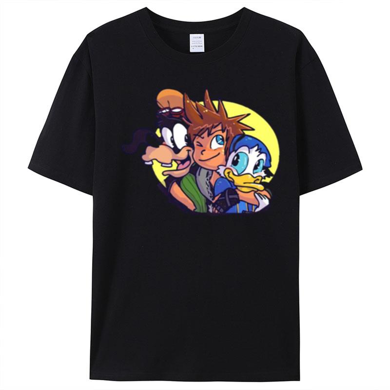 The Original Keyblade Trio Kingdom Hearts T-Shirt Unisex