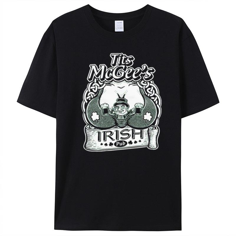 Tits Mcgee Irish Pub T-Shirt Unisex