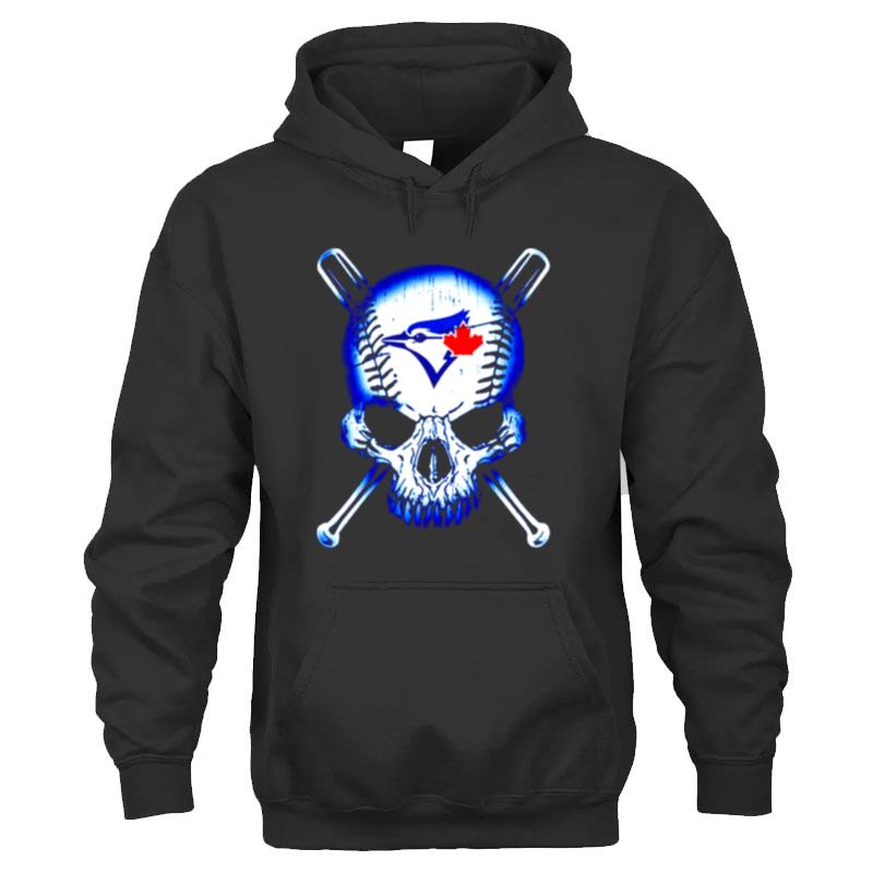 Toronto Blue Jays Skull T-Shirt Unisex