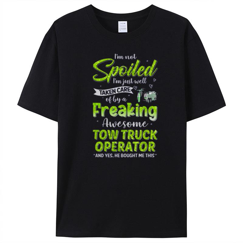 Tow Truck Operator Wife Girlfriend T-Shirt Unisex