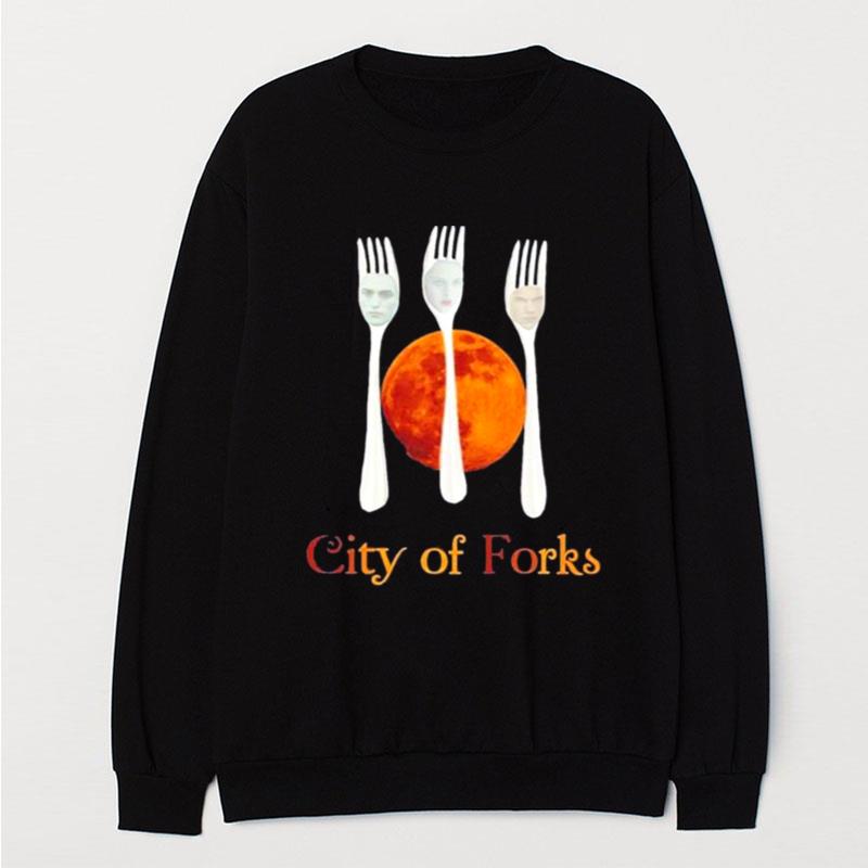 Twilight City Of Forks T-Shirt Unisex