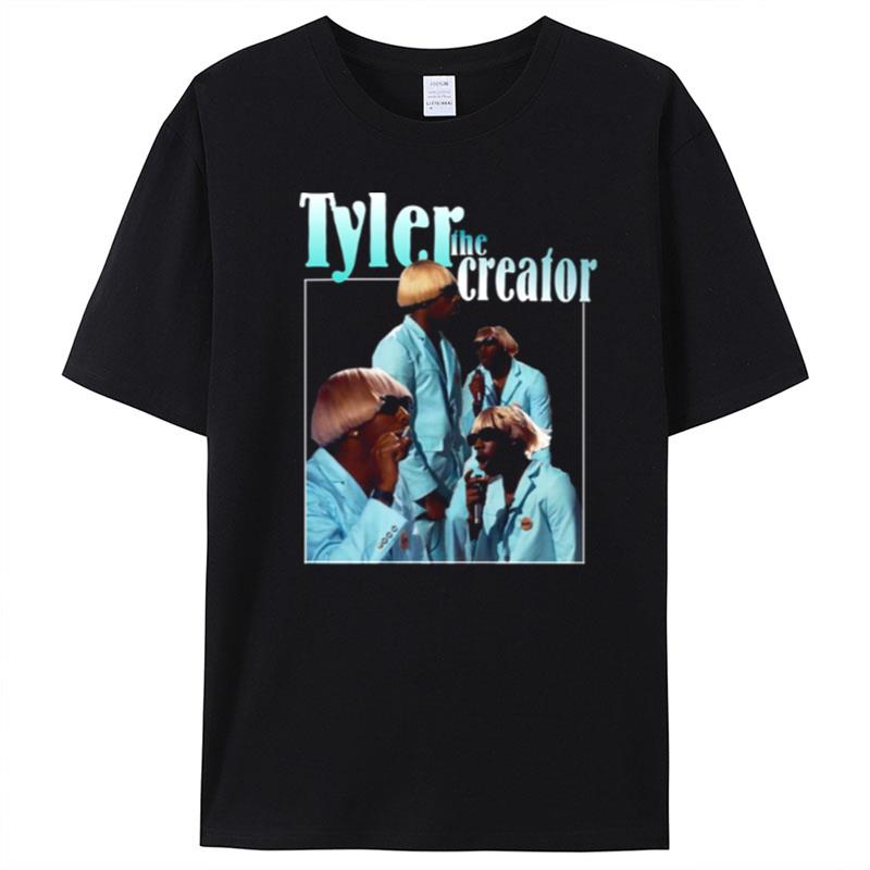 Tyler Light Blue Design Tyler The Creator Rap T-Shirt Unisex