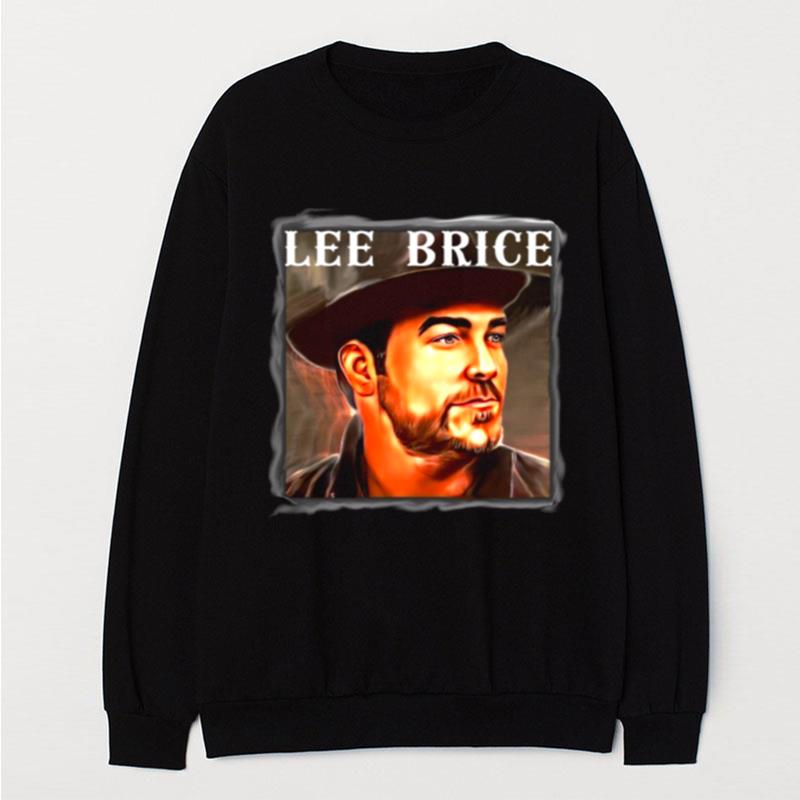 Vintage Portrait Of Lee Brice T-Shirt Unisex