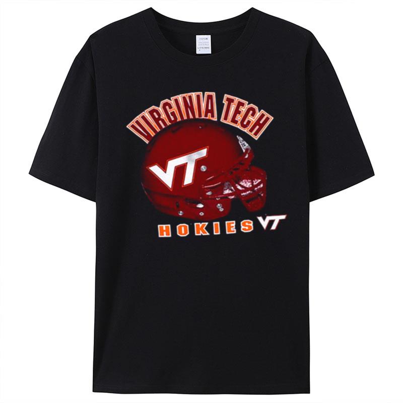 Virginia Tech Hokies Vintage 90S Starter Football Helmet T-Shirt Unisex