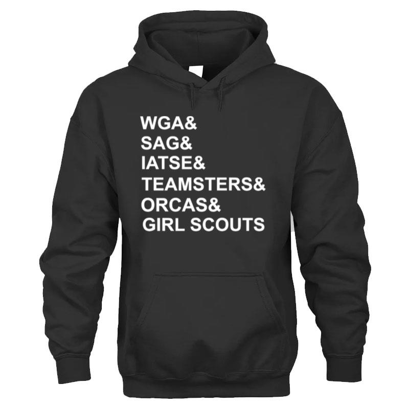 Wga & Sag & Iatse & Orcas & Girl Scouts T-Shirt Unisex