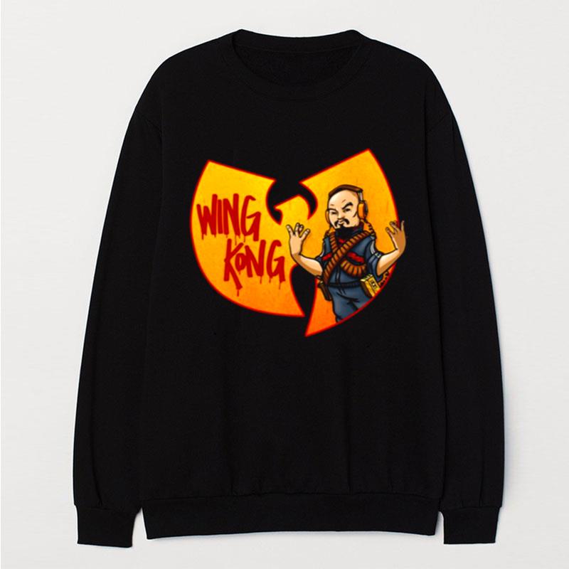 Wing Kong Rules Funny Wu Tang Logo T-Shirt Unisex