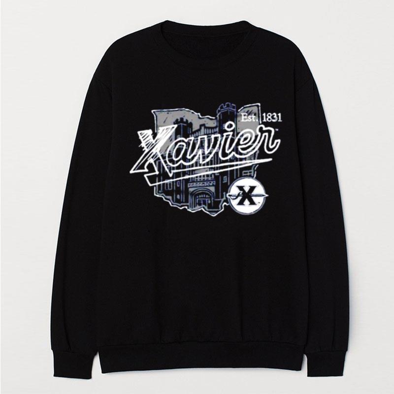 Xavier Script Ohio Est 1831 T-Shirt Unisex