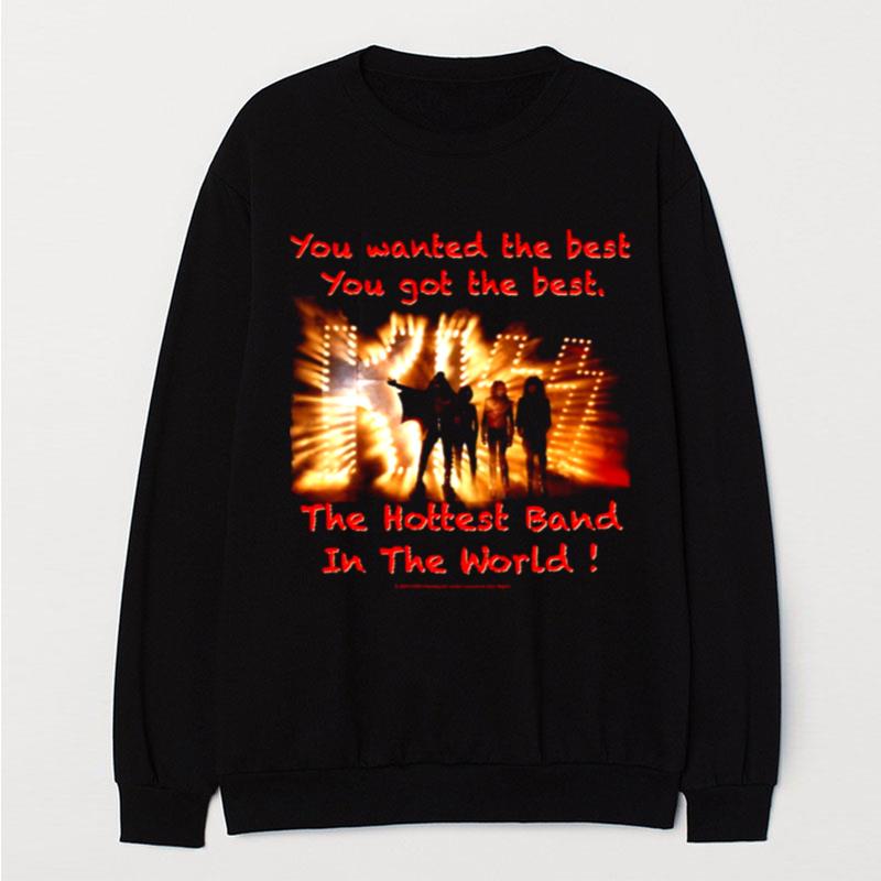 You Wanted The Best You Got The Best Vintage Kiss Band T-Shirt Unisex