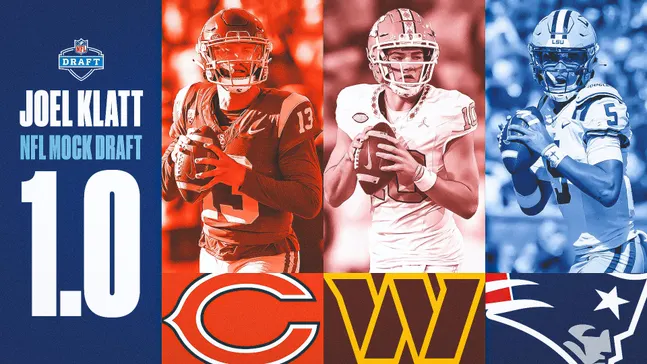 2024 NFL Mock Draft: Patriots, Seahawks Among Six Teams Eyeing First-Round QBs