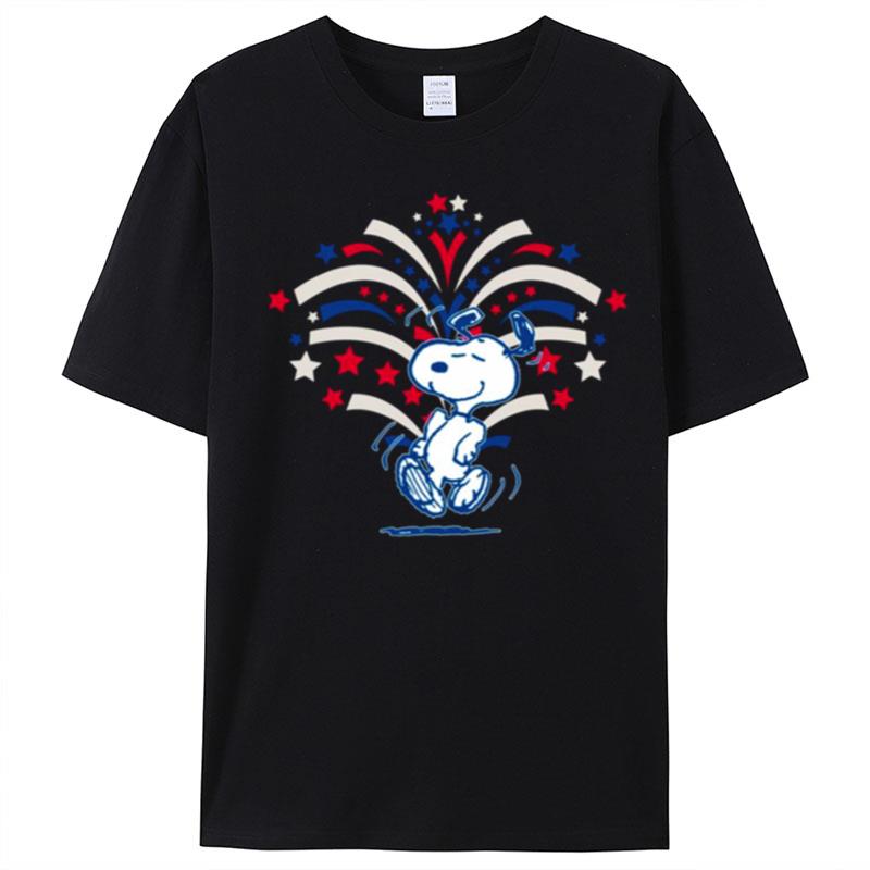 4Th Of July Dance Peanuts Snoopy T-Shirt Unisex