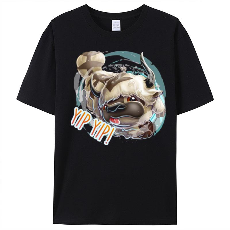 Appa Yip Yip Cute Design Avatar The Best Airbender T-Shirt Unisex