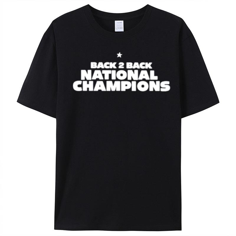 Back To Back Ga State T-Shirt Unisex