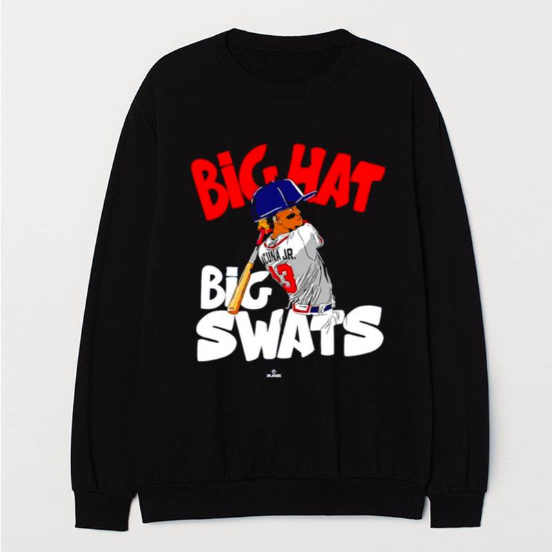 Big Hats Big Swats Ronald Acuña Jr. Atlanta Apparel T-Shirt Unisex