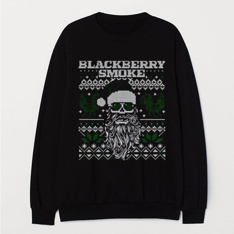 Blackberry Smoke Holiday Ugly Christmas T-Shirt Unisex