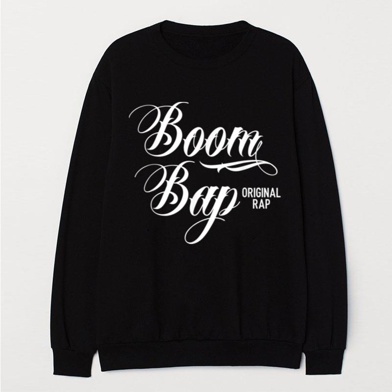 Boom Bap Original Rap Hip Hop Old School Dj Mc T-Shirt Unisex