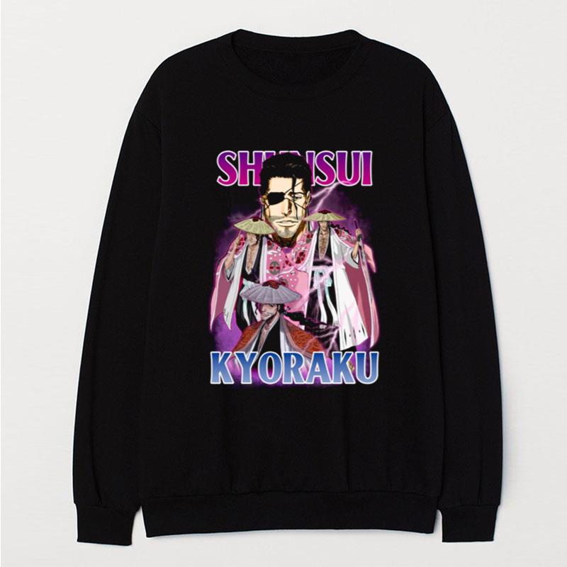 Bootleg Anime Shunsui Kyoraku Bleach T-Shirt Unisex