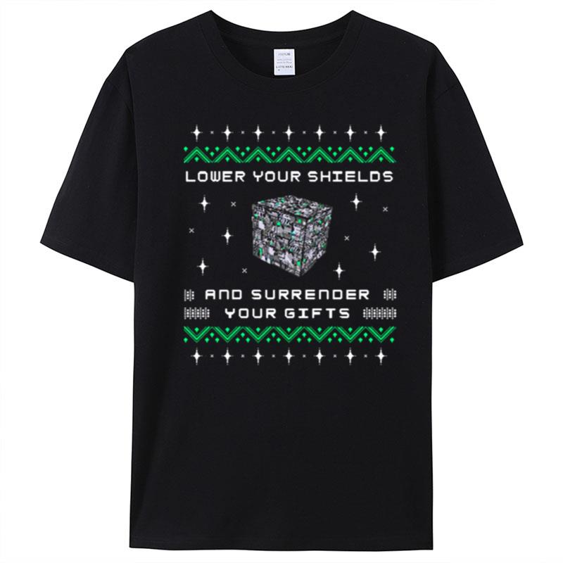 Borg Cube Funny Ugly Christmas Star Wars T-Shirt Unisex