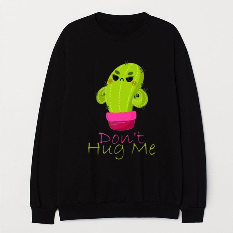 Cactus Chibi Don't Hug Me T-Shirt Unisex