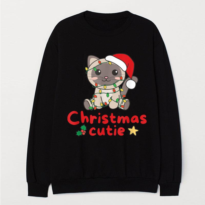 Cat Christmas Cutie Cats Christmas T-Shirt Unisex