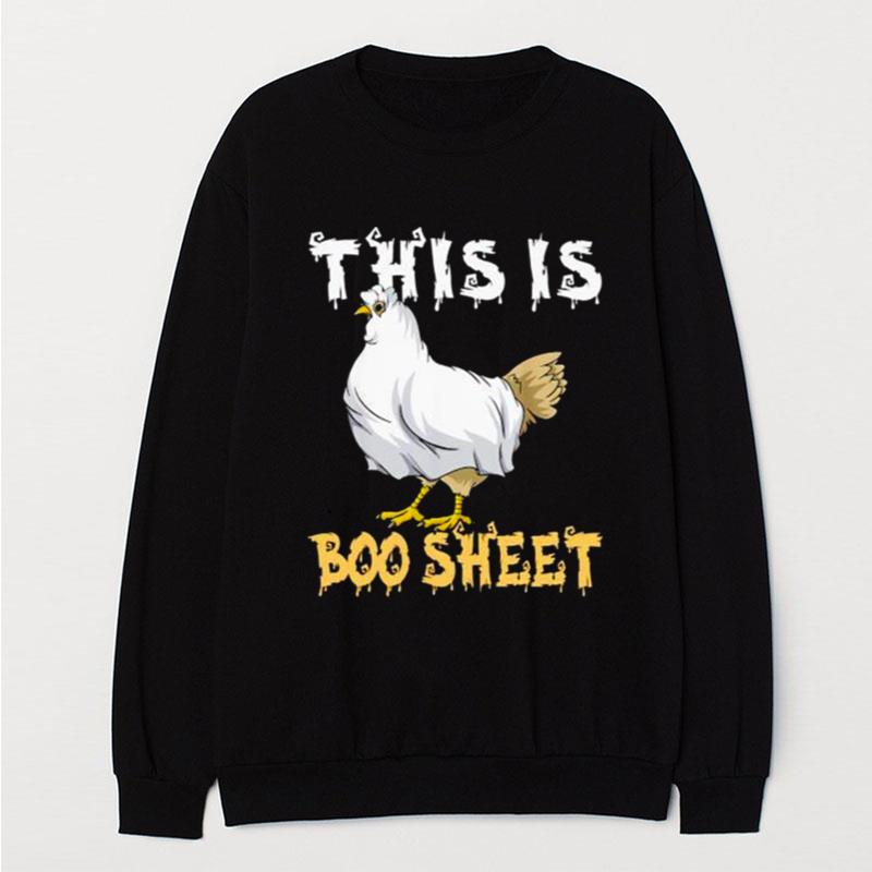 Chicken Halloween This Is Boo Shee T-Shirt Unisex