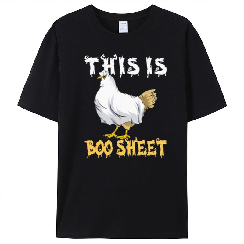 Chicken Halloween This Is Boo Shee T-Shirt Unisex