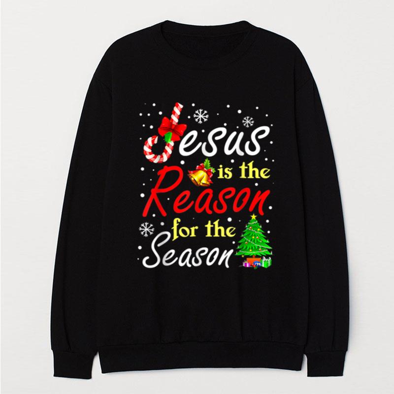 Christian Jesus The Reason Christmas Stocking Stuffer Gifts T-Shirt Unisex