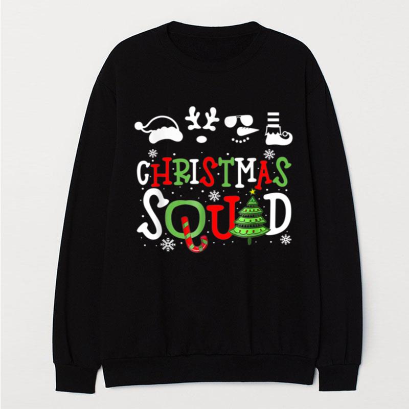 Christmas Squad Christmas Matching Family Pajama T-Shirt Unisex