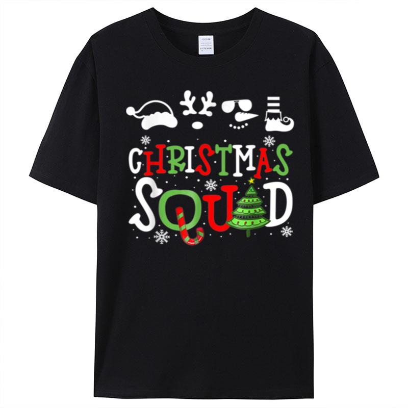 Christmas Squad Christmas Matching Family Pajama T-Shirt Unisex