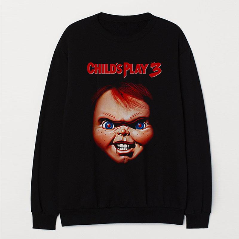 Chucky's Face Child's Play 3 T-Shirt Unisex