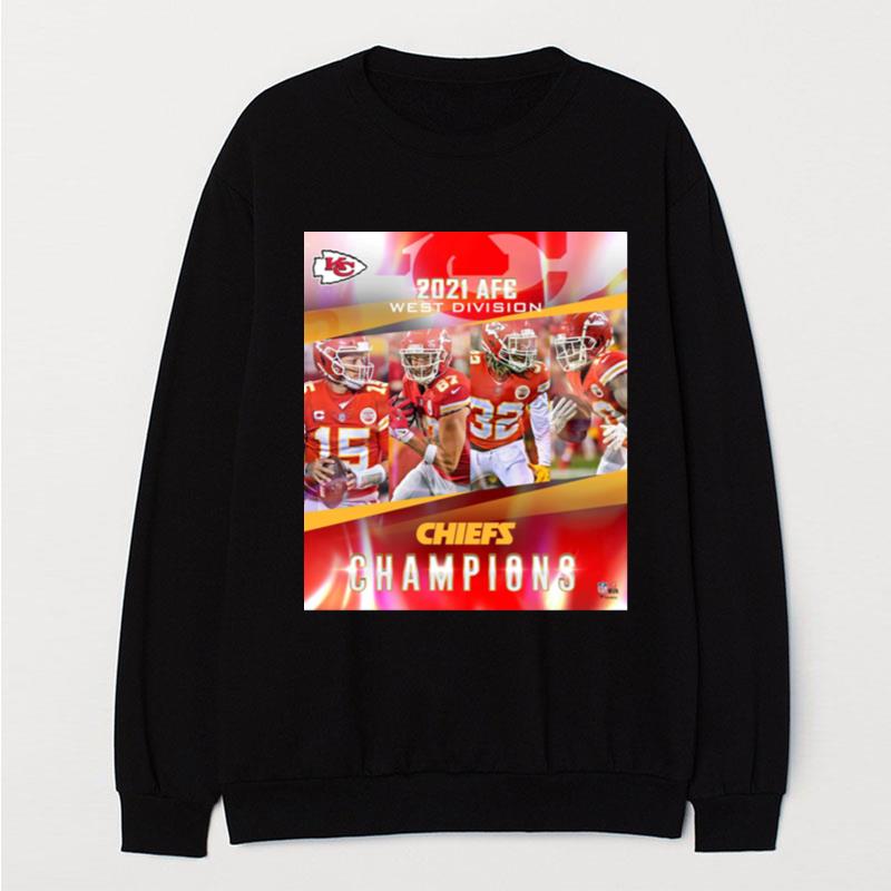 City Chiefs Fanatics Frame The Afc Division Championship T-Shirt Unisex