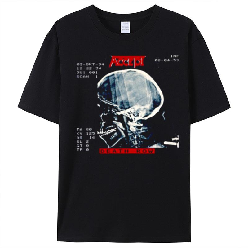 Death Row Accept Symphonic Terror T-Shirt Unisex