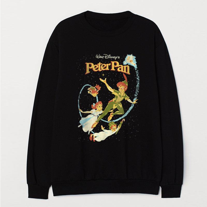 Disney Peter Pan Darling Flight Vintage Graphic T-Shirt Unisex