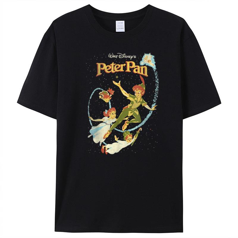 Disney Peter Pan Darling Flight Vintage Graphic T-Shirt Unisex