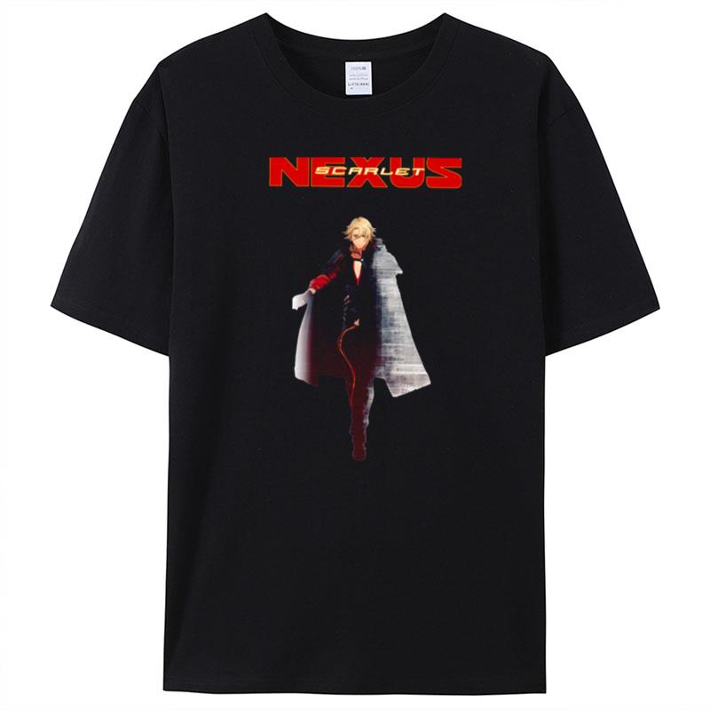 Distressed Design Game Online Scarlet Nexus T-Shirt Unisex