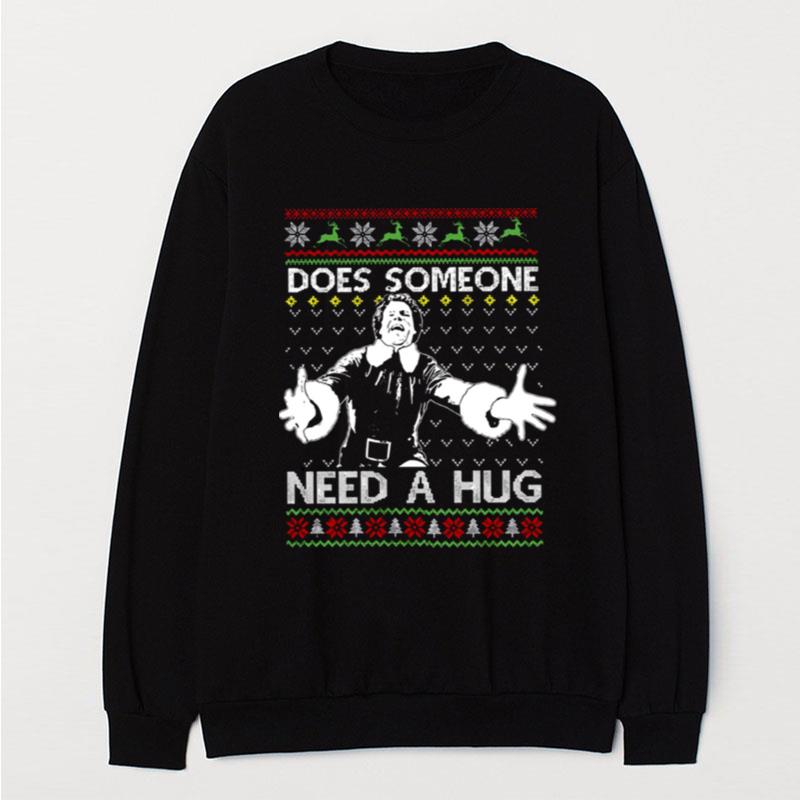 Does Someone Need A Hug Christmas Buddy The Elf T-Shirt Unisex