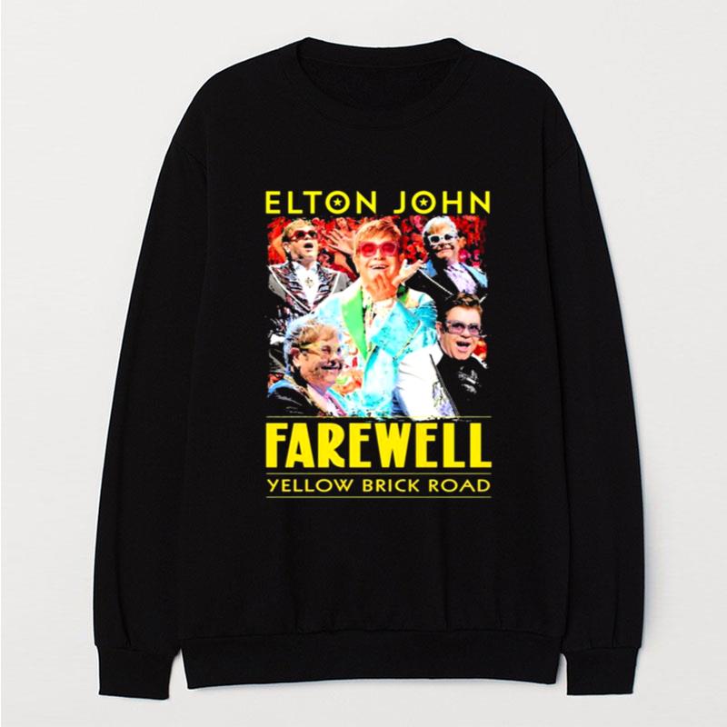 Elton John Farewell Yellow Brick Road Tour T-Shirt Unisex