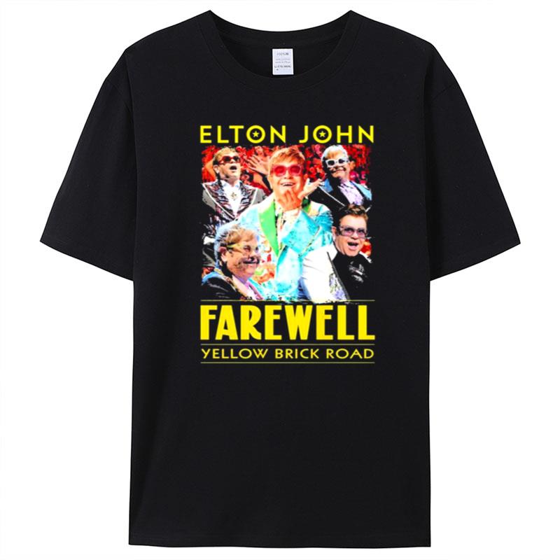 Elton John Farewell Yellow Brick Road Tour T-Shirt Unisex