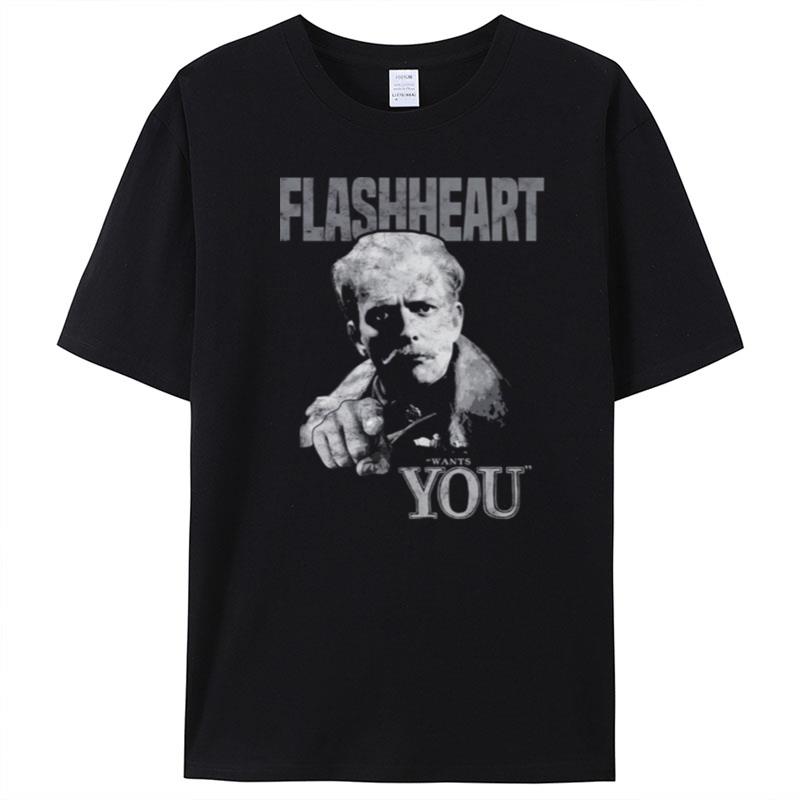 Flashheart Wants You The Gonies T-Shirt Unisex